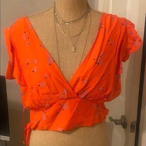 Free People Pretty Dayz cropped top- NWT